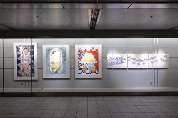 会場の展示イメージ（AATM2024入選者 磯崎海友）