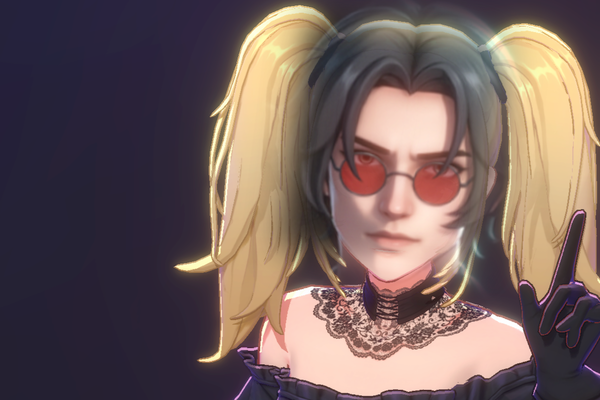 Aniの顔の部分にValentineの顔を雑に合成した画像