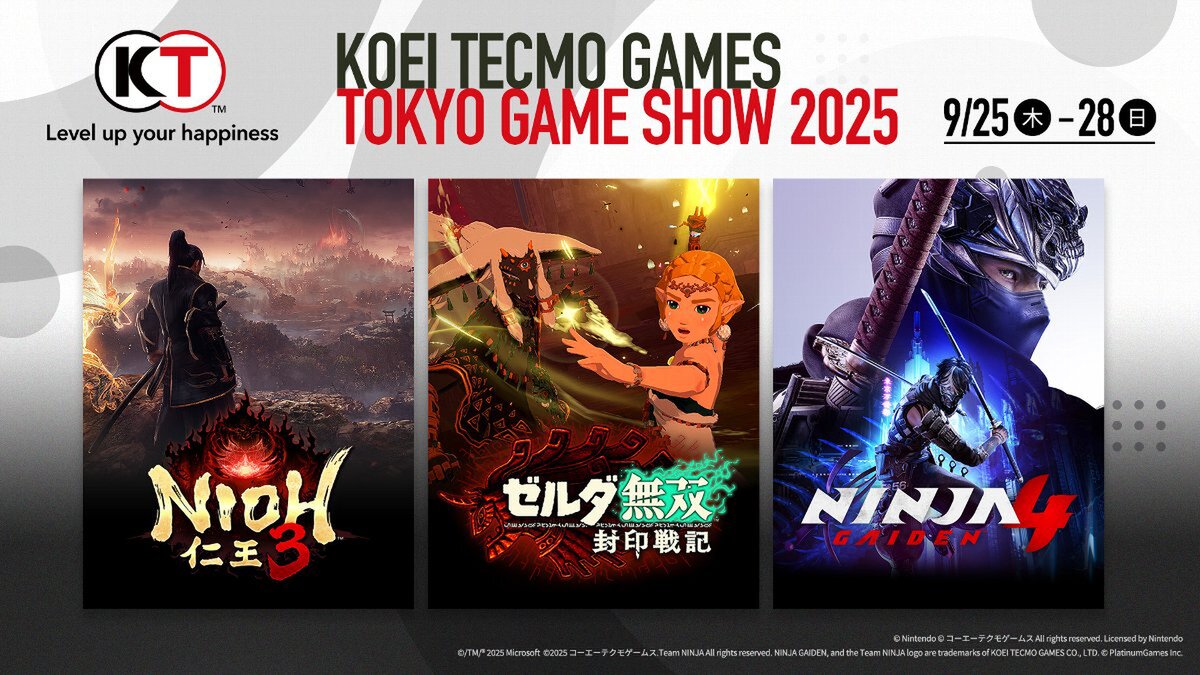 コーエーテクモゲームスが「東京ゲームショウ2025」の出展タイトルや新作グッズを発表！