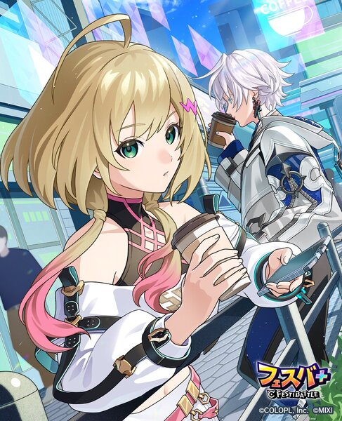 『白猫』のジンと『モンスト』のエルが新ヒーローとして登場！『フェスバ+』でサービス開始1周年の記念イベントを開催