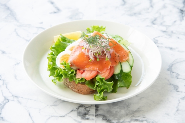 ノルディックサーモンのコールドサンド