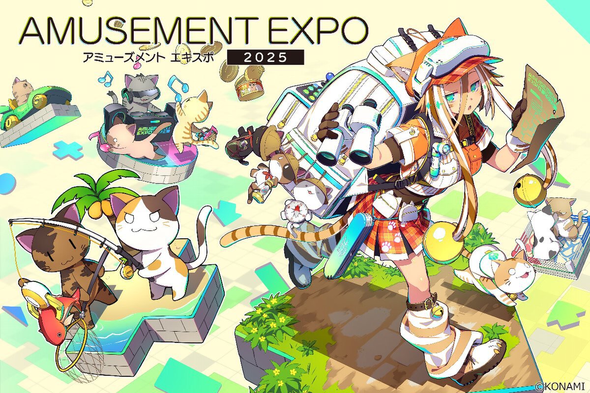 「AMUSEMENT EXPO 2025」にコナミアーケードゲームスが出展!新作グッズなども販売