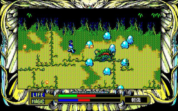『ルーンワース 黒衣の貴公子(PC-9801版)』が「プロジェクトEGG」にて無料で遊べる!T&E SOFTの名作アクションRPG