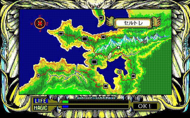 『ルーンワース 黒衣の貴公子（PC-9801版）』が「プロジェクトEGG」にて無料で遊べる！T&E SOFTの名作アクションRPG