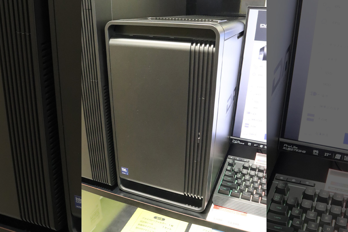 ASCII.jp：フルタワー級性能をミニタワーに凝縮！ 編集、AI、ゲームに