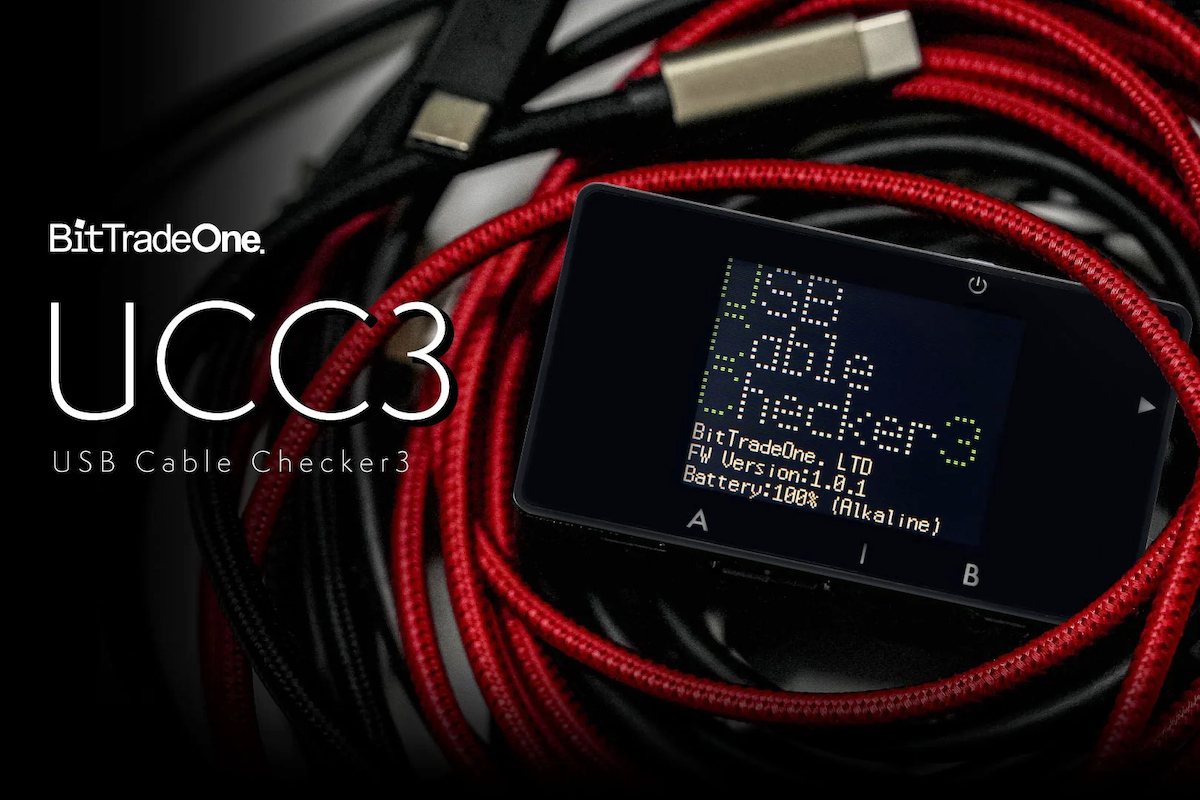 USBケーブルガチ勢向けの新型テスター　小さくなって高機能！