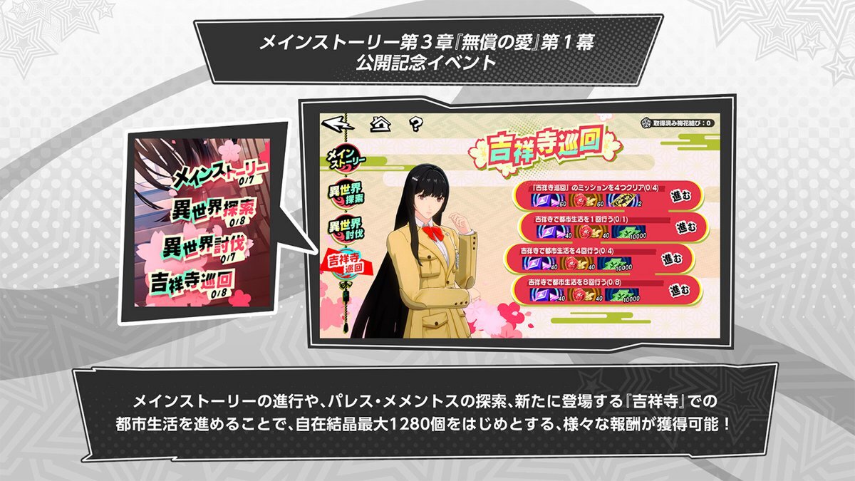 いつからだろう、「私」を捨て去ったのは――『P5X』新バージョンの配信を開始!