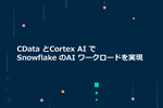 CDataとCortex AIでSnowflake のAI ワークロードを実現する
