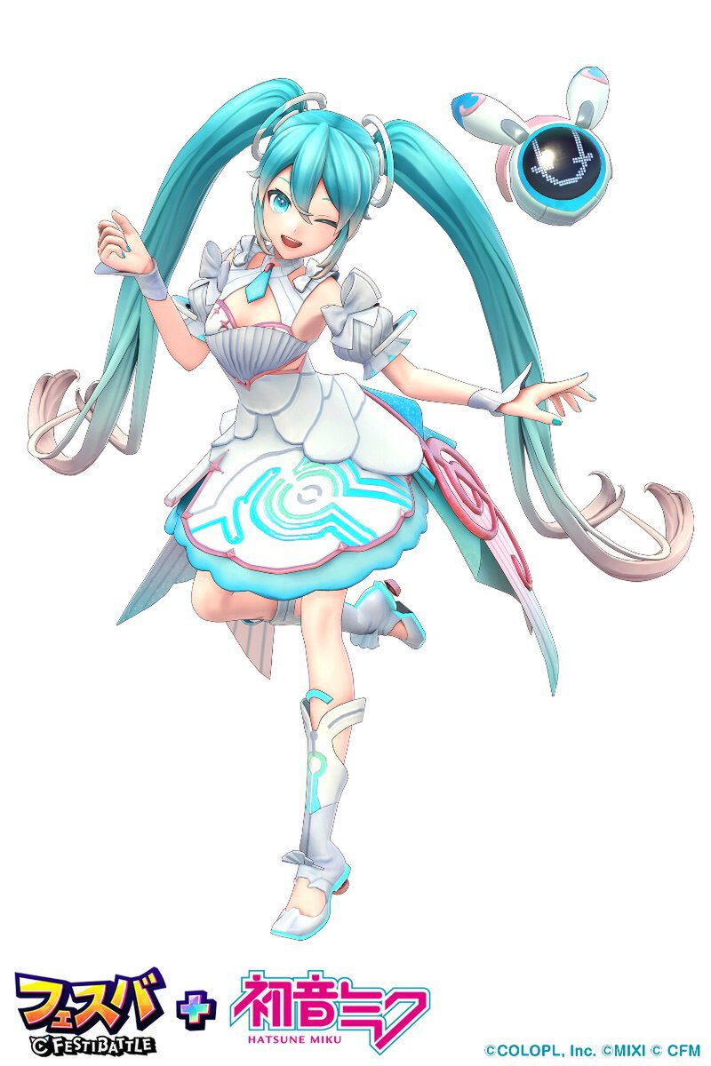 「初音ミク」と『フェスバ+』のコラボイベントが再開催!コラボガチャなどを実施中