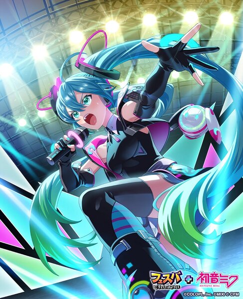「初音ミク」と『フェスバ+』のコラボイベントが再開催!コラボガチャなどを実施中
