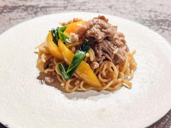 「大阪風ラム焼きそば」
