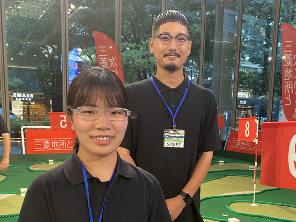 スタッフの高橋さん(左)と高森さん