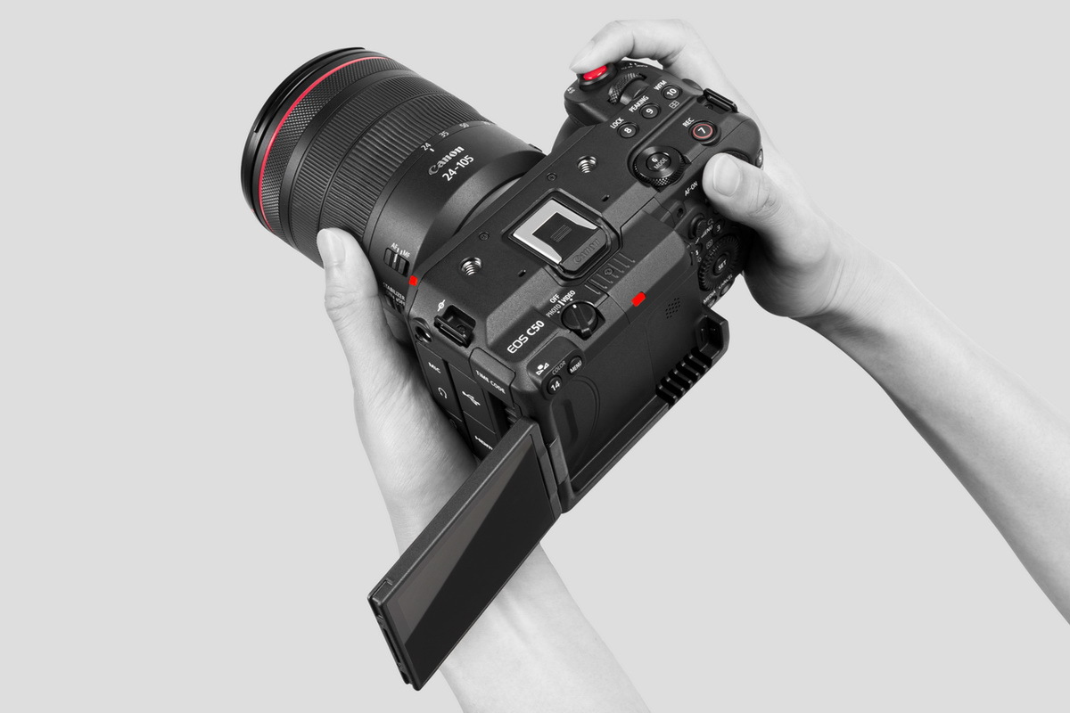 キヤノンがシネカメラ「EOS C50」を発表