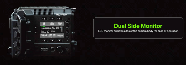 富士がGFマウントのムービーカム「GFX ETERNA 55」発表