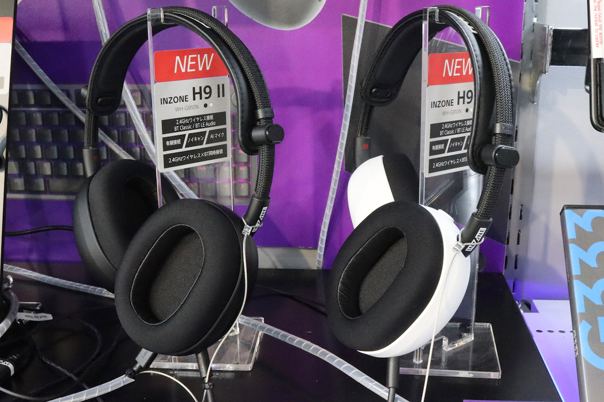 INZONE H9 橋竜院 ソニーの新ブランド「INZONE」から、PS5にも最適化された