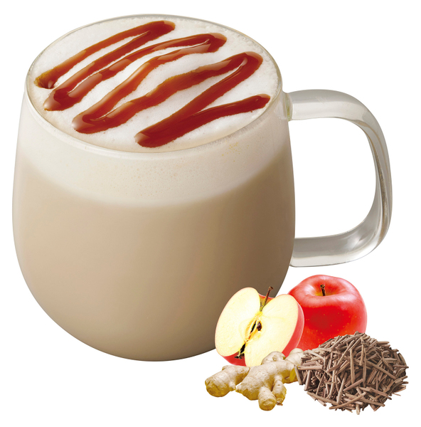 加賀棒ほうじ茶ラテ アップル＆ジンジャー