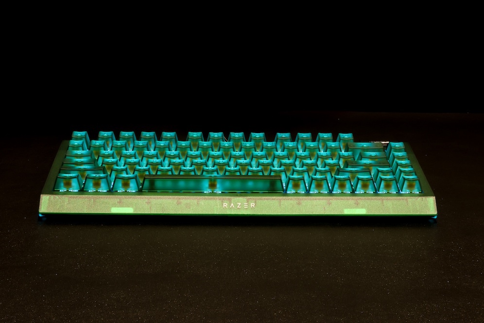 Razer BlackWidow V4 75% Phantom Green Edition