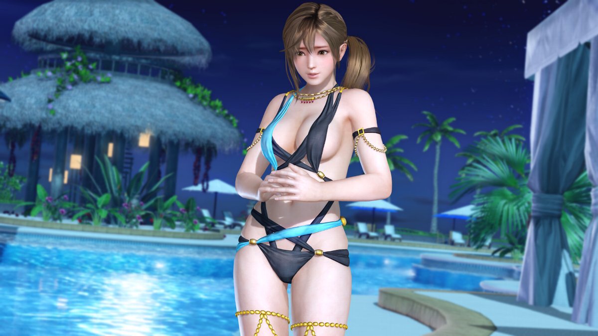 あずさ（CV：ブリドカットセーラ恵美さん）の新SSR水着「タンデム・エンバー」が『DOAXVV』に登場！