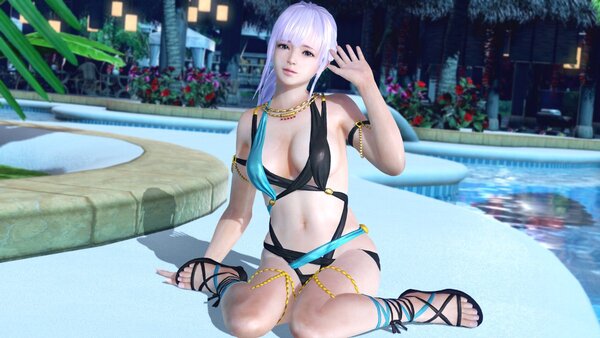 あずさ（CV：ブリドカットセーラ恵美さん）の新SSR水着「タンデム・エンバー」が『DOAXVV』に登場！