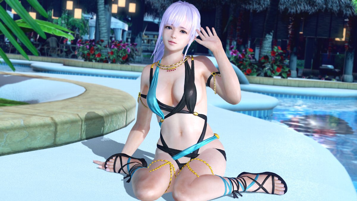 あずさ（CV：ブリドカットセーラ恵美さん）の新SSR水着「タンデム・エンバー」が『DOAXVV』に登場！