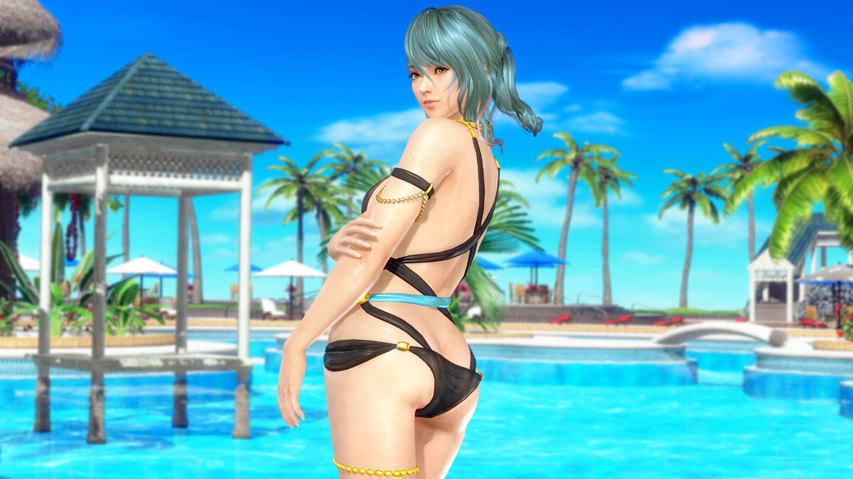 あずさ（CV：ブリドカットセーラ恵美さん）の新SSR水着「タンデム・エンバー」が『DOAXVV』に登場！