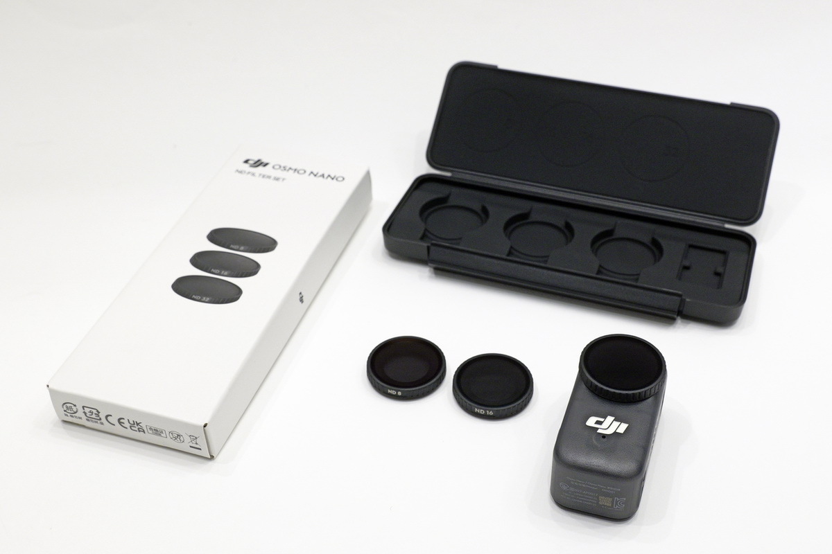 DJIが超小型アクションカメラ「Osmo Nano」発表