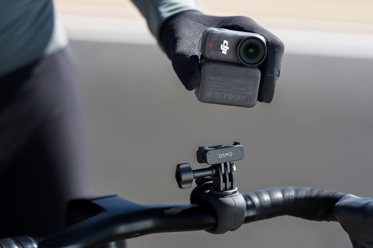 DJIが超小型アクションカメラ「Osmo Nano」発表