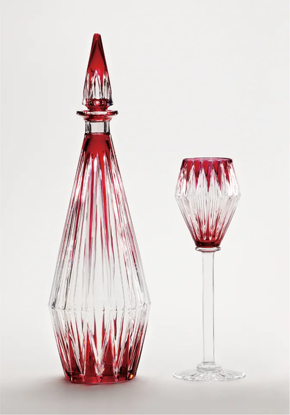 バカラのグラスセット「菱形カット」