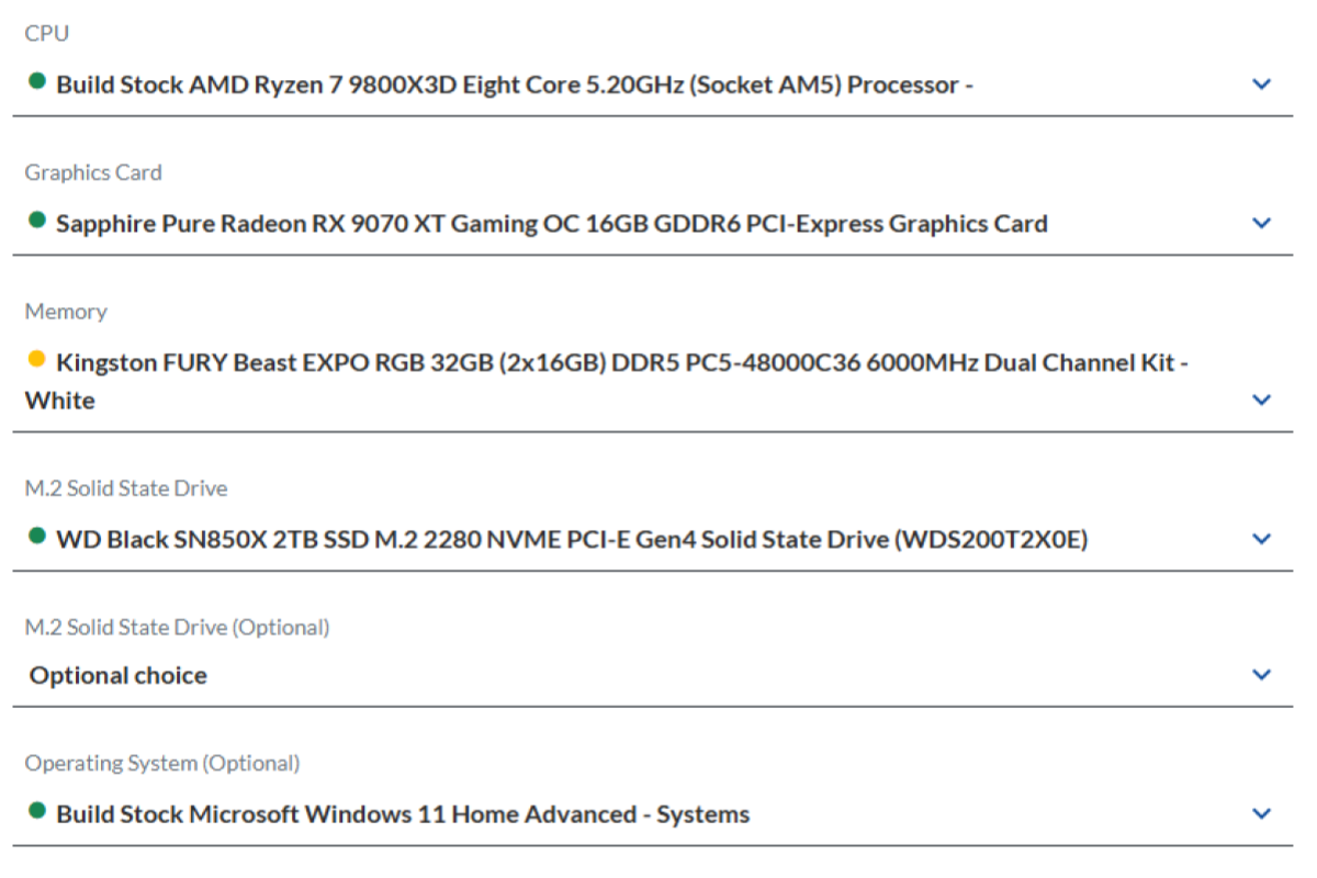 イギリスのBTO PC