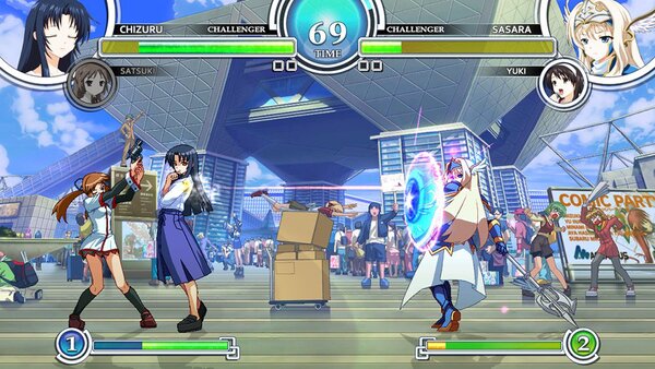 2D対戦格闘ゲーム『AQUAPAZZA』がSteamで本日配信!今だけ10%オフ