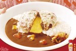 割って歓喜！すき家の「チーズインハンバーグカレー」サイズはメガ～ミニ盛りまで