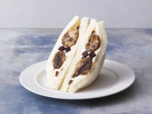 マロングラッセのラムレーズン生クリーム