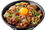 牛×豚で肉200g！「肉W盛り！究極の焼肉丼」本日スタート