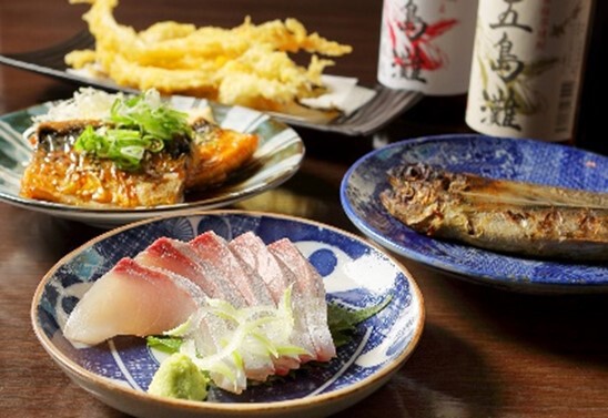 オアゾにオープンした「魚菜と酒処 黒座さつき楼」