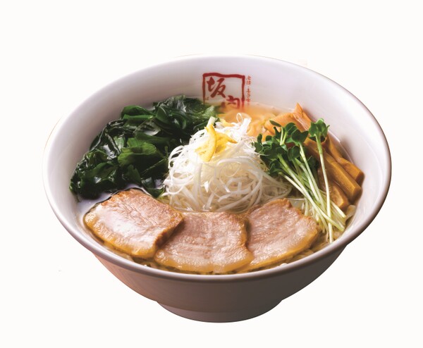 「喜多方ラーメン坂内」の「貝節塩ラーメン」