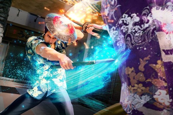 龍が如く　極3　外伝　特典　クリスタル　桐生一馬　峯義孝 龍が如く 極3 / 龍が如く3外伝 Dark Ties』の桐生一馬と峯義孝の