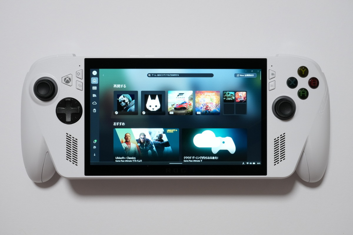 「ROG Xbox Ally X」実機テスト