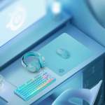 SteelSeries、新色「Aqua」「Lavender」「White」登場｜キーボードApex 3 TKL＆マウスパッドQcKが10月17日発売