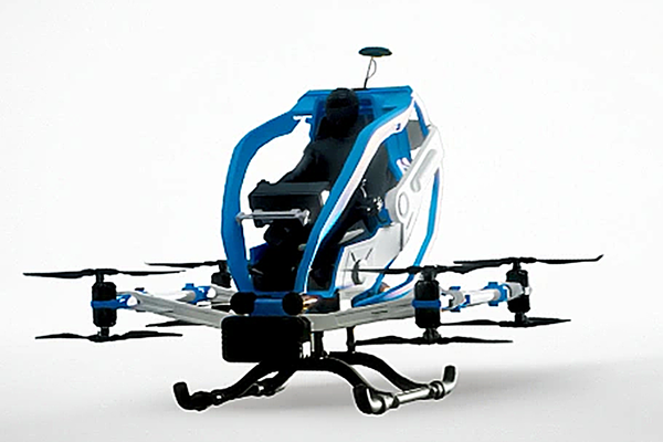 一人乗りのドローン型電動エアモビリティ「STAR WALKERS」を発売