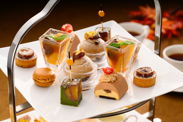 「ポム・ダダン」の「アフタヌーンティー -栗の秋穫祭-」