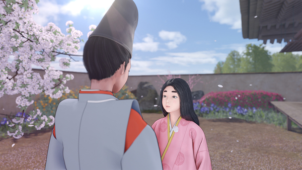 『後朝の花雪』