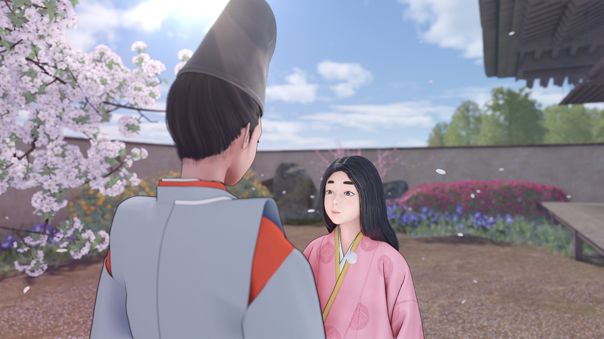 『後朝の花雪』