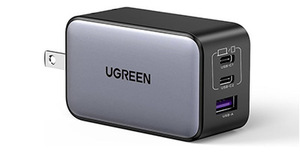 使ったら手放せない！ UGREEN 65W急速充電器がセール価格3,075円