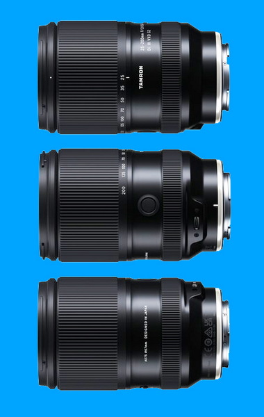 タムロンが8倍ズーム「25-200mm F/2.8-5.6 Di III VXD G2 (Model A075)」発表