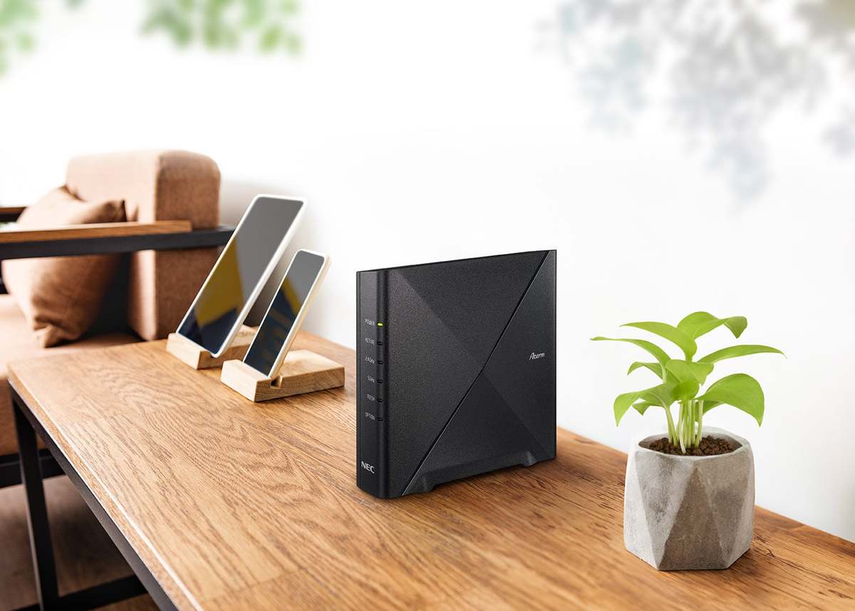 ASCII.jp：家じゅうどこでも快適Wi-Fi！ NEC「Aterm 3000D4AX」で通信