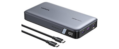 ASCII.jp：25,000mAhの超大容量！ ノートPCを約90分で満充電できるハイ