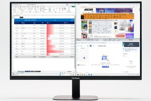 高解像度ディスプレー「27型・WQHD」で仕事がはかどる！ 早く帰れる！ ViewSonic「VA2708-2K-MHD」をビジネスに推す理由