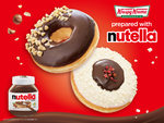 こりゃ世界中で愛されるわ!チョコレートスプレッド「ヌテラ」とクリスピー・クリーム・ドーナツのの組み合わせがハンパない美味しさ