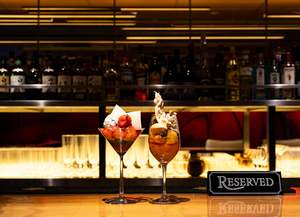 バー限定の夜パフェなんて最高♪冬が旬の果実が織りなすヒルトン東京のフェスティブスイーツ