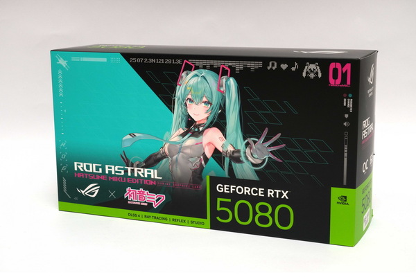 ASUS「ROG×初音ミク」エディション実機レビュー